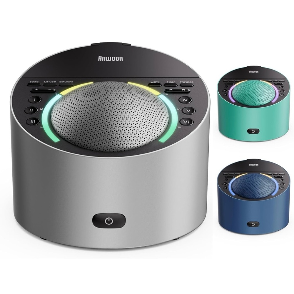 Silver Portable Bluetooth Speaker